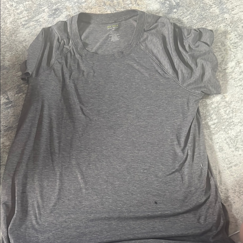 Tek Gear Charcoal Heather Tee